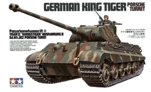 Tamiya - King Tiger Porsche Turret