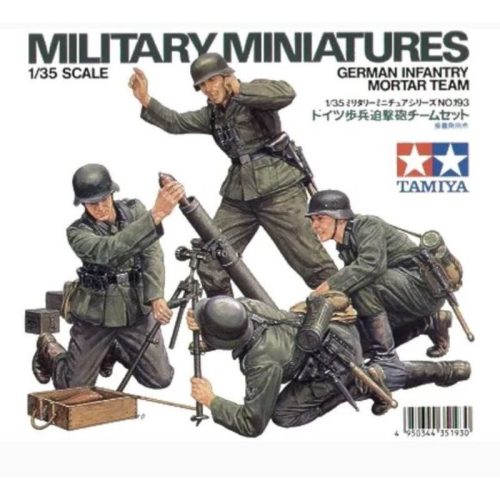 Tamiya - German Infantry Mortar Team