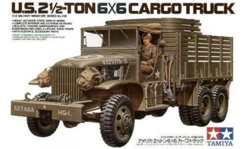 Tamiya - Us 2.5 Ton 6X6 Cargo Truck