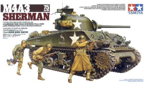 Tamiya - US Medium Tank M4A3 Sherman 75mm Gun Late Production