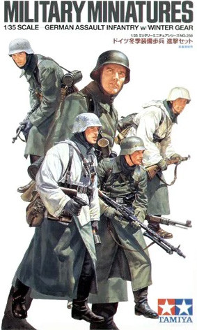 Tamiya - German Assault Infantry - w/Winter Gear