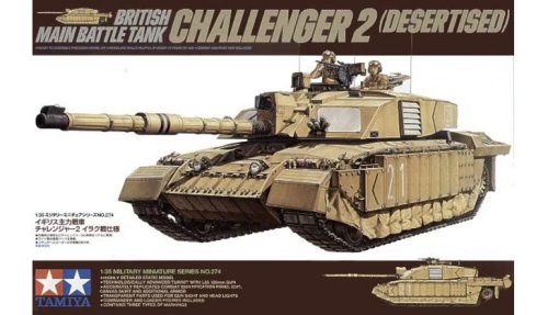 Tamiya - British Mbtchallenger 2 - (Desertised)