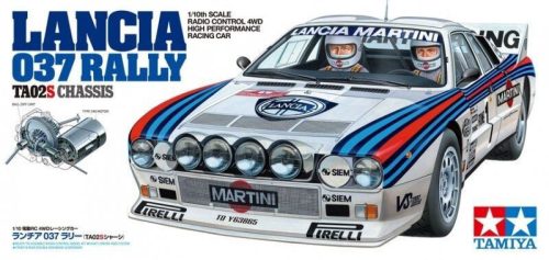 Tamiya - 1:10 TA-02SW RC Lancia 037 Rallye TA-02S Brushed RC model car Electric Road version 4WD