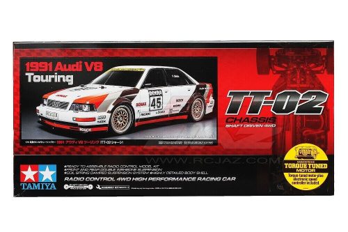 Tamiya - 1:10 Audi V8 Touring (TT-02) 1991 - model with the possibility of installing radio control