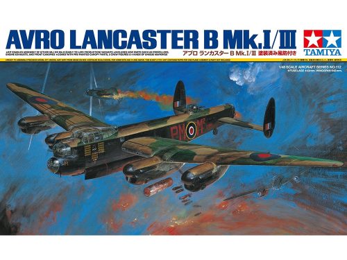 Tamiya - 1:48 Avro Lancaster BI/BIII (2012) - with 5 figures