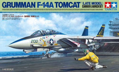 Tamiya - Grumman F-14A Tomcat (Late Model) Carrier Launch Set