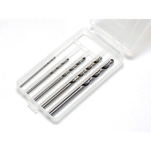 Tamiya - Tamiya Basic Drill Set (1,0 - 1,5 - 2,0 - 2,5 - 3,0 mm)