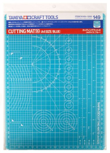 Tamiya - Cutting Mat (A4 Size/Blue)