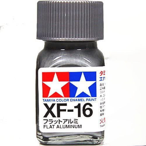 Tamiya - Mini Enamel XF-16 Flat Aluminum 10 ml