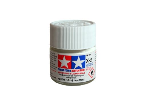 Tamiya - Mini Acrylic X-2 White 10 ml