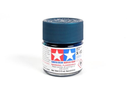 Tamiya - Mini Acrylic X-13 Metallic Blue 10 ml