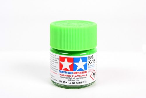 Tamiya - Mini Acrylic X-15 Light Green 10 ml