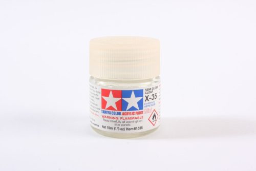 Tamiya - Mini Acrylic X-35 Semi Gloss Clear 10 ml