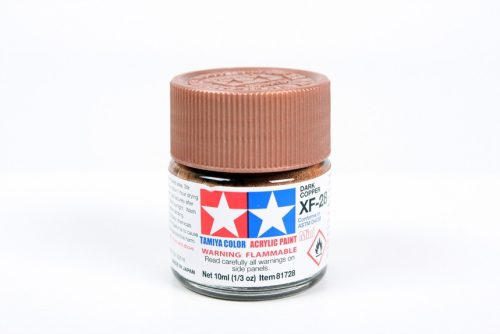 Tamiya - Mini Acrylic XF-28 Flat Dark Copper 10 ml