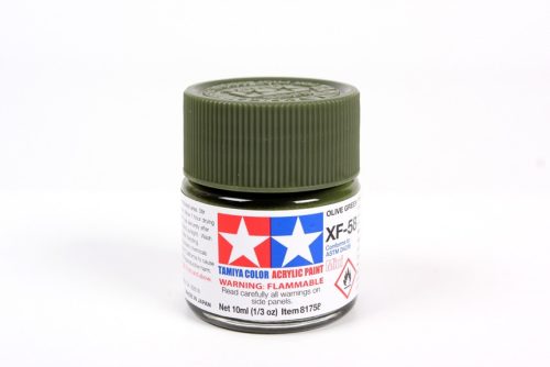 Tamiya - Mini Acrylic XF-58 Olive Green 10 ml