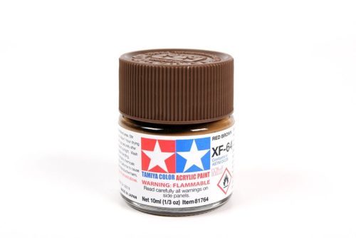 Tamiya - Mini Acrylic XF-64 Red Brown 10 ml