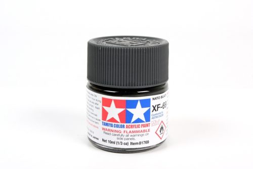 Tamiya - Mini Acrylic XF-69 NATO Black 10 ml