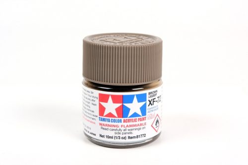 Tamiya - Mini Acrylic XF-72 Brown 10 ml