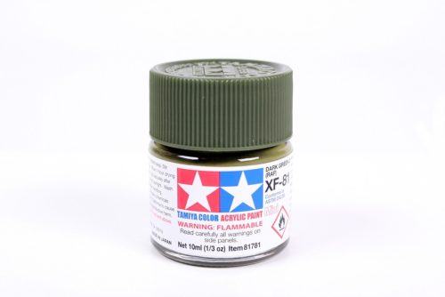 Tamiya - Mini Acrylic XF-81 Dark Green 10 ml