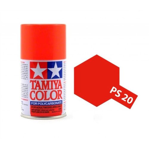 Tamiya - PS-20 Fluorescent Red