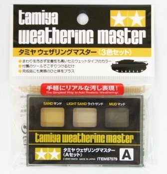 Tamiya - Weathering Master A Set - Sand Light San