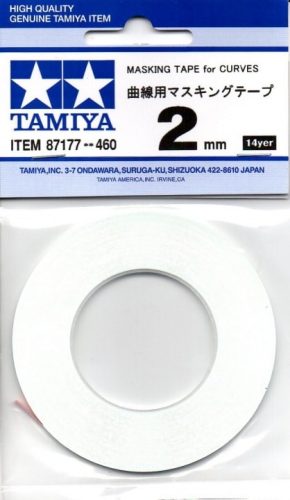 Tamiya - Masking Tape for Curves 2 mm