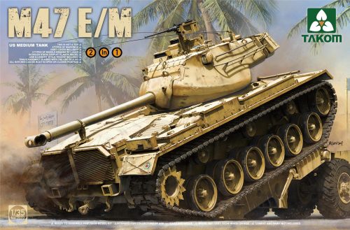 Takom - US Medium Tank M47 E/M 2 in 1