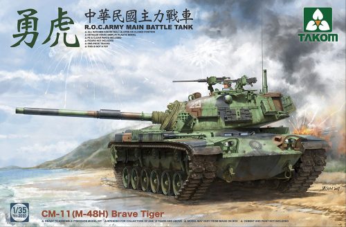 Takom - R.O.C.Army Cm-11 (M-48H) Brave Tiger Mbt