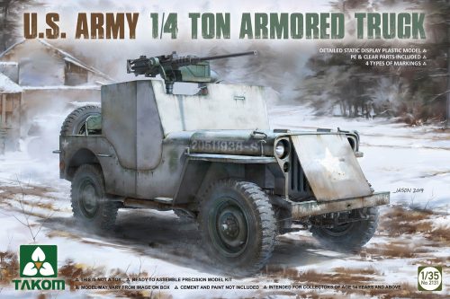 Takom - U.S. Army 1/4 ton armored  truck