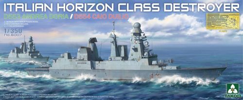 Takom - ITALIAN HORIZON CLASS DESTROYER D553 ANDREA DORIA / D554 CAIO DUILIO