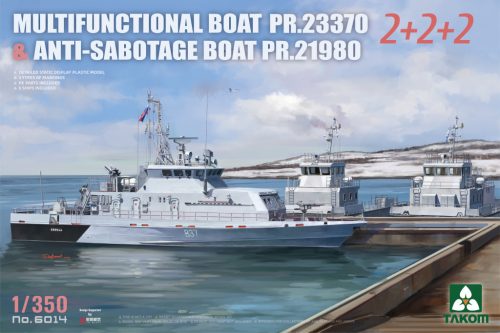 Takom - Multif.Boat PR.23370&Anti-Sabotage Boat PR.21980