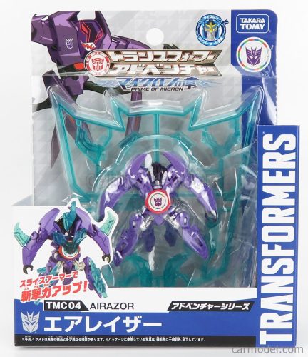 Takara-Tomy - Takara-Tomy Transformers Adventure Tmc04 Daibubomu Cm. 5.5 Purple