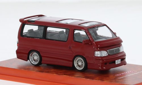 Tarmac - Toyota Hiace Waggon Custom, dunkelrot, 1:64