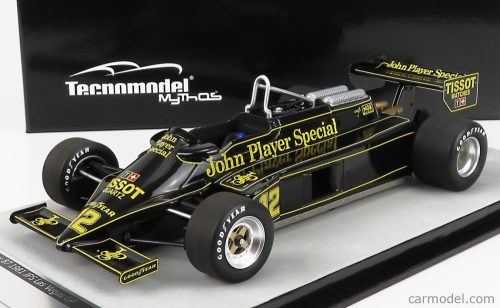 Tecnomodel - Lotus F1 87 N 12 Las Vegas Gp 1981 N.Mansell Black