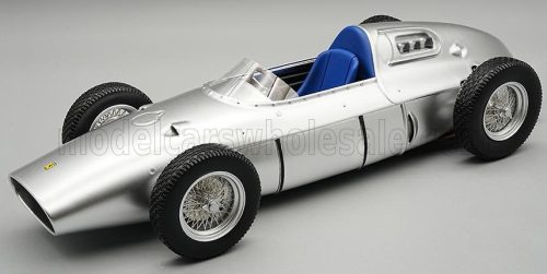 Tecnomodel - FERRARI F1  246P N 0 ALLUMINIUM BODY MODENA TEST 1960 R.GINTHER SILVER