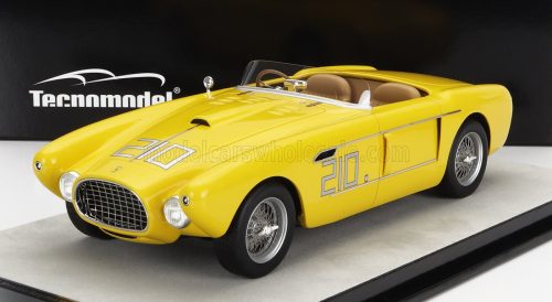 Tecnomodel - FERRARI 340 MEXICO SPIDER N 20 6th WATKINS GLEN 1955 P.GREY YELLOW