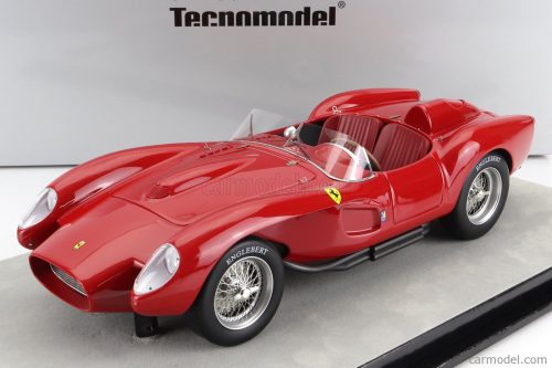 Tecnomodel - Ferrari 250Tr 3.1L V12 Testarossa Pontoon Fender Spider Press Version 1957 Red