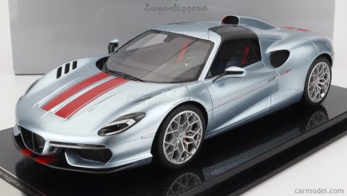 Tecnomodel - Touring Superleggera Arese Rh95 (Chassis And Engine F-12) 2021 Silver Red