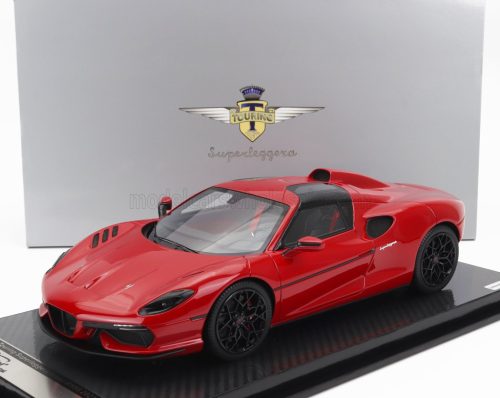 Tecnomodel - TOURING SUPERLEGGERA ARESE RH95 (CHASSIS AND ENGINE FERRARI F-12) 2021 RED