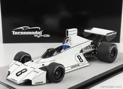 Tecnomodel - Brabham F1 Bt44 N 8 Sweden Gp 1974 R.Von Opel White