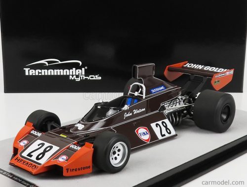 Tecnomodel - Brabham F1 Bt44 N 28 5Th Italy Gp 1974 J.Watson Brown Orange