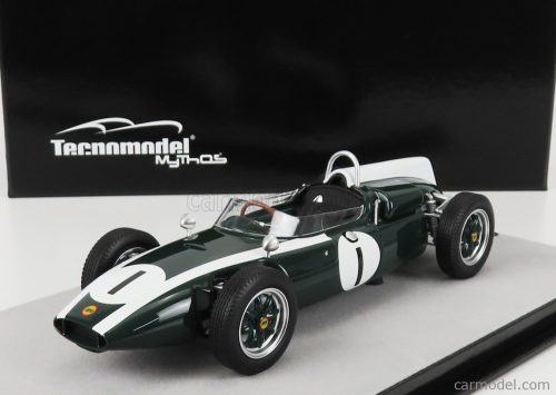 Tecnomodel - Cooper F1 T53 N 1 British Silverstone Gp World Champion 1960 Jack Brabham Green