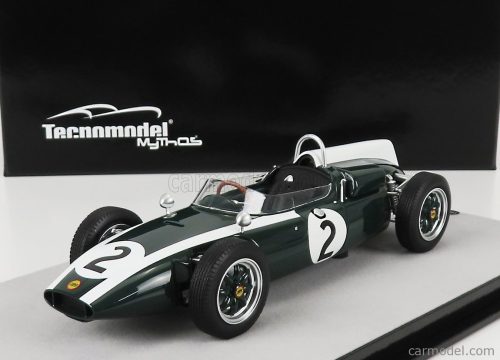 Tecnomodel - Cooper F1 T53 N 2 British Gp 1960 B.Mclaren Green