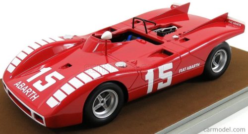 Tecnomodel - Abarth 2000Sp N 15 Nurburgring 1970 K.Ahrens Jr Red