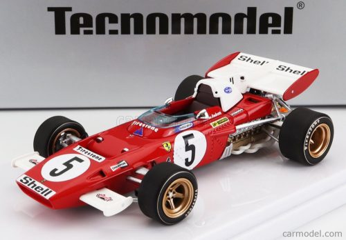 Tecnomodel - Ferrari F1 312B2 N 5 4Th Germany Gp 1971 M.Andretti Red White