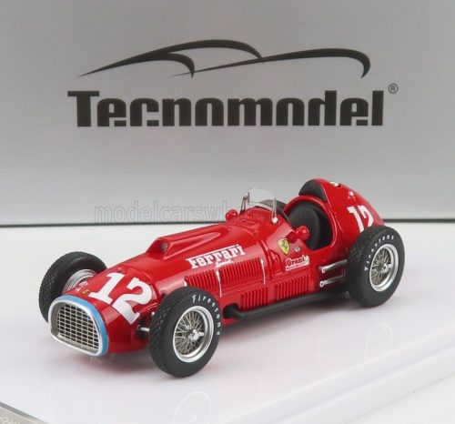 Tecnomodel - FERRARI F1  375 INDY N 12 INDIANAPOLIS 500 GP 1952 A.ASCARI RED