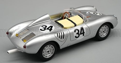 Tecnomodel - PORSCHE 550A TEAM PORSCHE KG N 34 24h LE MANS 1957 C.STOREZ - E.CRAWFORD SILVER