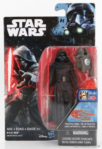 Tomica - Star Wars The Force Awakens Kylo Ren Figure Cm. 10.5 Black