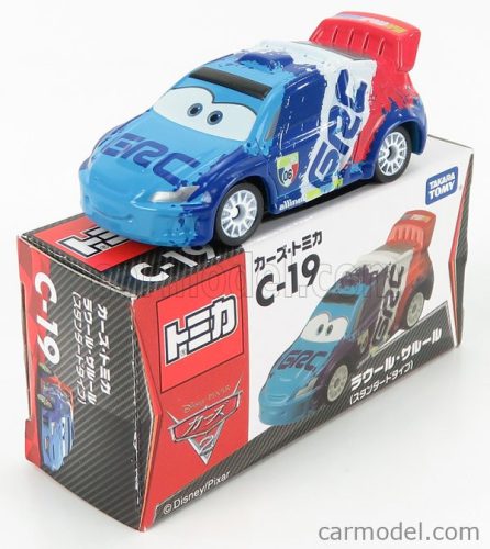 Tomica - Walt Disney Pixar Cars - Raoul Caroul Blue White Red