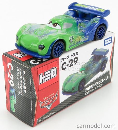 Tomica - Walt Disney Pixar Cars - Carla Velesco Green Blue